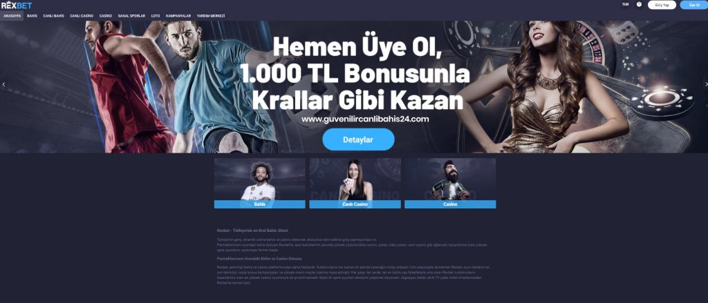 Rexbet Yeni Giriş Adresi – Rexbet Güvenilir mi